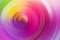 Abstract rainbow spiral, colorful background.