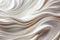 abstract Realistic Photo of a Beautiful Waving White Texture, AI generate