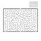 Abstract rectangular large maze. Game for kids and adults. Puzzle for children. Find the right way out. Labyrinth conundrum. Flat