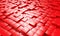 Abstract Red Cube Blocks Background 3d render