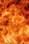 Abstract red fire natural background with blaze. Beautiful dangerous firestorm abstract texture