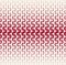 abstract red geometric halftone triangle gradient pattern