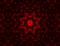 Abstract red kaleidoscope animation