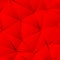 Abstract red paper triangle background