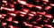 Abstract red retro pixel hipster digital background made of moving energy brick