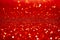 Abstract red shimmering glitter christmas background