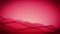 Abstract red waves flow flat animation