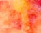 Abstract red, yellow and orange watercolor illustration. Colorful textured background