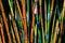 Abstract Rendition of Bamboo Forest