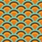 Abstract Retro Seamless Backround orange brown blue Vintage Seamless Pattern Repeating Pattern