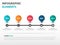 Abstract roadmap business timeline Infographics elements, presentation template flat design vector illustration for web design