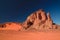 Abstract Rock formation at Tamezguida in Tassili nAjjer national park, Algeria