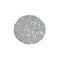 Abstract round of silver glitter sparkle on white background for your design