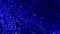 Abstract royal blue futuristic circuitry texture