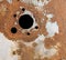 Abstract Rusted Background