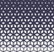 Abstract sacred geometry purple grid halftone cubes pattern