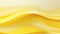 Abstract satin lemon waves design with smooth curves and soft shadows on clean modern background