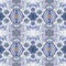 Abstract seamless acrylic ornamental pattern. Seamless texture in impressionism style.