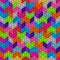 Abstract seamless background pattern with rhomboids.
