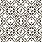 Abstract seamless black and white aboriginal pattern