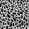 Abstract seamless drop pattern. Monochrome black and white texture. Repeating geometric simple graphic background