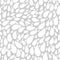 Abstract seamless drop pattern. Monochrome texture. Repeating geometric simple graphic background