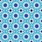 Abstract seamless geometric islamic mosaic