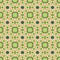 Abstract seamless geometric islamic mosaic