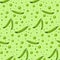 Abstract seamless green peas pattern