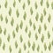 Abstract seamless nature botanic pattern with little random green leaves elements. Light pastel background