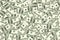 Abstract seamless pattern background. Background of dollars