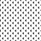 Abstract seamless pattern with black graphic triangles