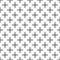 Abstract seamless pattern of crosses or plus signs of four intersecting lines