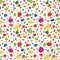 Abstract seamless pattern with dot. Blot holiday party texture