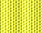 Abstract seamless pattern of geometric cubes. Yellow color. 3D vector background.