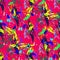 Abstract seamless pattern for girls, boys, clothes.