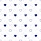 Abstract seamless pattern with hearts. Valetines day, birthday o