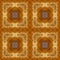 Abstract seamless pattern with ornamental oriental frames