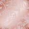 Abstract seamless pattern. Rose gold background. Liquid pink marble effect. Repeating fluid stains. Repeated pattern roses golden