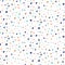 Abstract seamless pattern in terrazzo style.