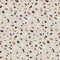 Abstract seamless pattern in terrazzo style.