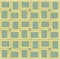 Abstract seamless pattern texture of golden rectangular frames over greyish blue background template Vector