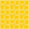 Abstract seamless pattern texture of golden rectangular frames over pale yellow background template Vector illustration