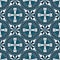 Abstract seamless pattern of various geometric shapes.