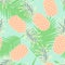 Abstract seamless pineapple pattern