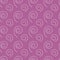 Abstract seamless pink background with white spirals