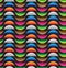 Abstract seamless retro patterns background, colorful curve line
