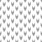 Abstract Seamless V shaping Curvey Pattern Repeated Design On White Background