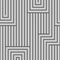 Abstract seamless vector pattern. Lines. Gray, isolated on light gray background.