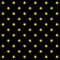 Abstract seamless wallpaper stars gold with black background Texture
